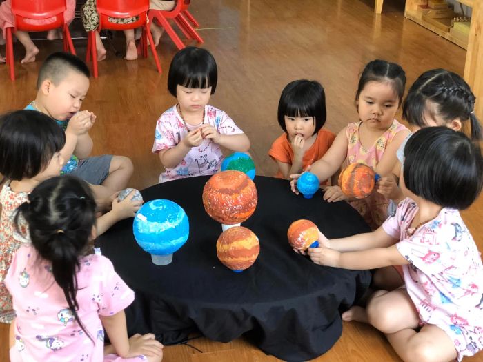 Hình ảnh sinh động về hoạt động học tập tại Hệ Thống Trường Mầm Non Thăng Long Kidsmart