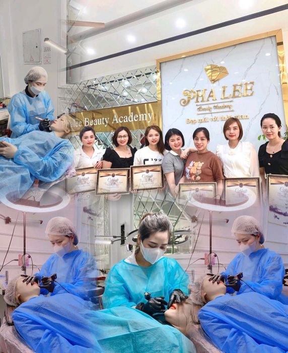 Không gian đào tạo chuyên nghiệp tại Pha Lee beauty