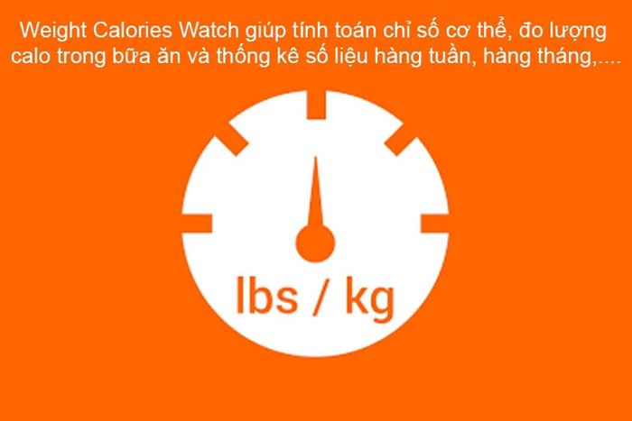 Hình ảnh ứng dụng Weight Calorie Watch - ảnh 2