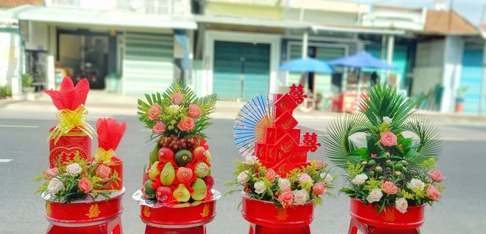 Bộ sưu tập mâm quả cưới tinh tế từ Mỹ Vân