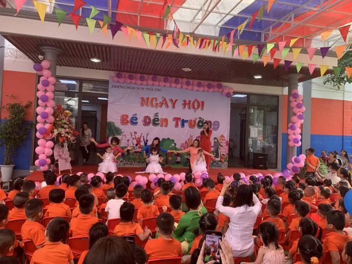Không gian học tập hiện đại tại Trường Mầm non Tuổi Thơ