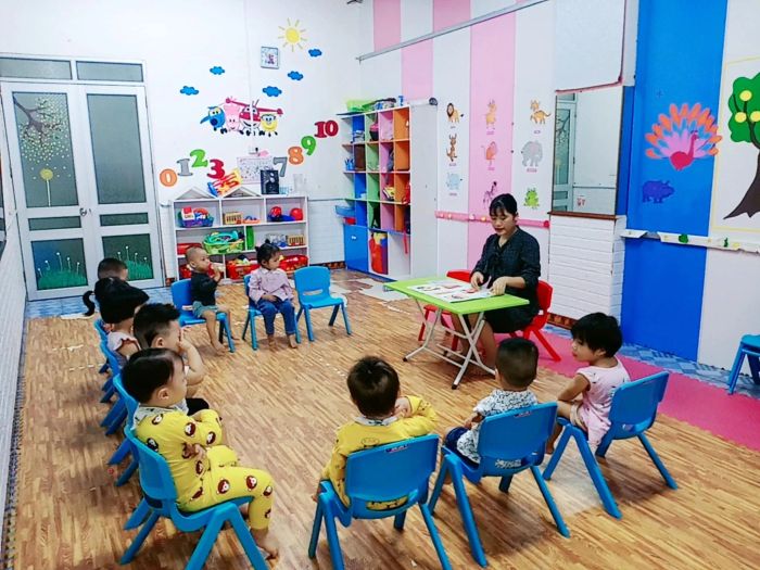 Không gian học tập đầy sáng tạo tại Trường Mầm Non Bình Minh