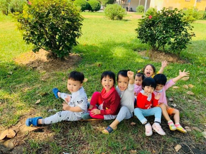 Hình ảnh hoạt động vui chơi và học tập tại Baby Trees Montessori