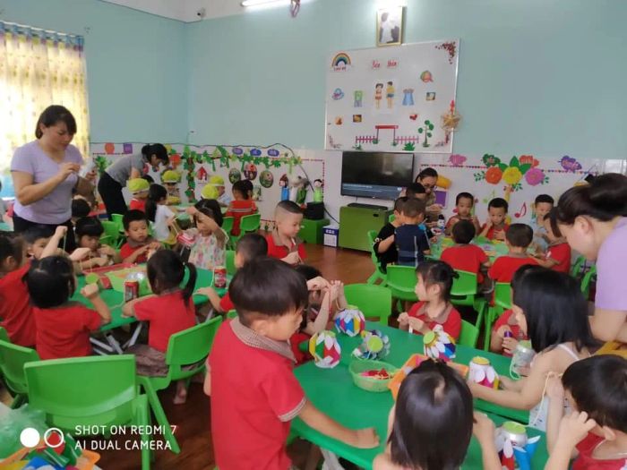 Những giờ học sáng tạo đầy niềm vui tại Trường Mầm non 17/10