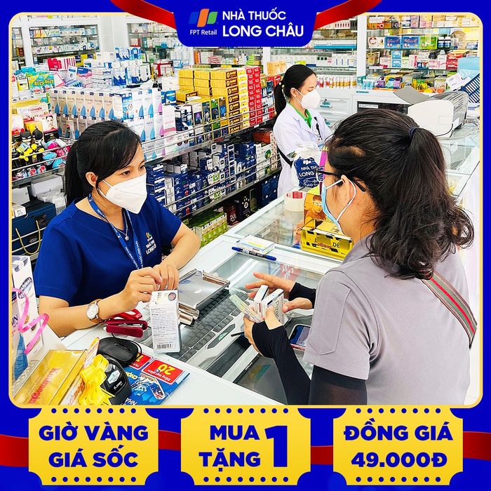 Không gian hiện đại đạt chuẩn GPP tại Nhà Thuốc Long Châu