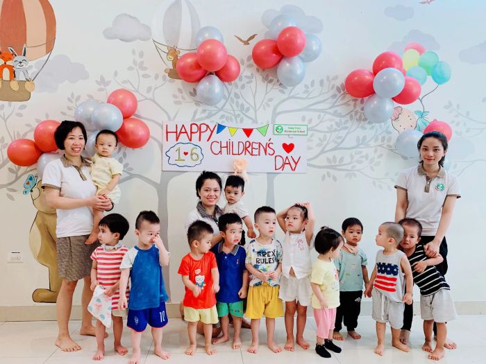 Hình ảnh không gian học tập Montessori đạt chuẩn tại Baby Trees