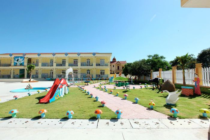 Hoạt động học tập vui nhộn tại Trường Mầm Non Ứng Hòe