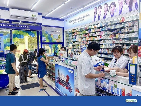 Không gian hiện đại đạt chuẩn GPP tại Pharmacity Dĩ An