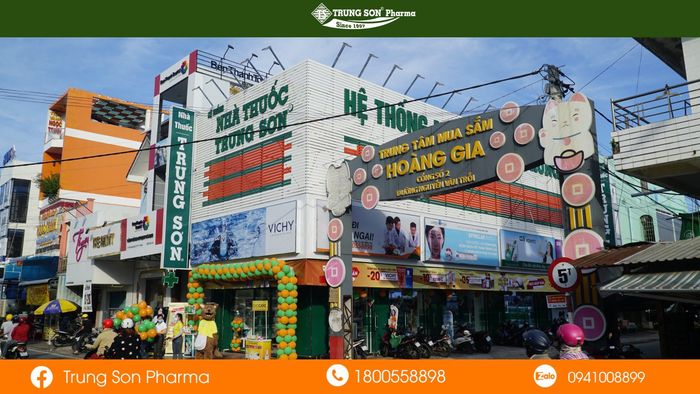 Không gian hiện đại đạt chuẩn GPP tại Nhà Thuốc Trung Sơn Pharma
