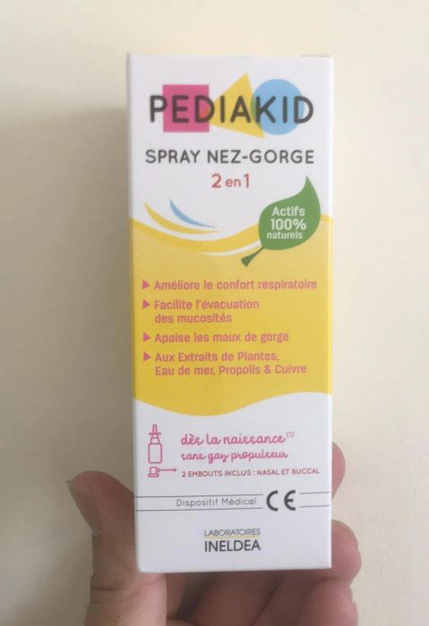 Hình ảnh Xịt mũi họng Pediakid Spray Nez-Gorge 1