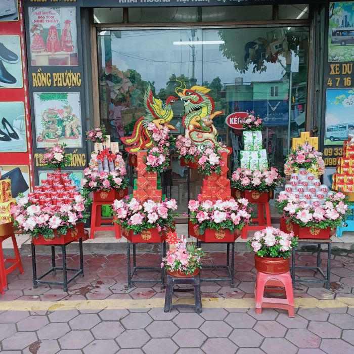 Tuyển tập mẫu tráp hỏi thanh lịch tại Thanh Giang Flower