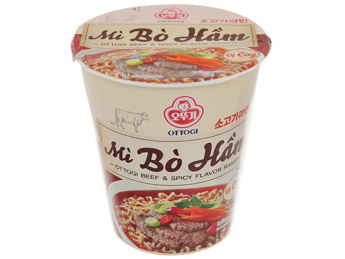 Hình ảnh chân thực Mì bò hầm Ottogi
