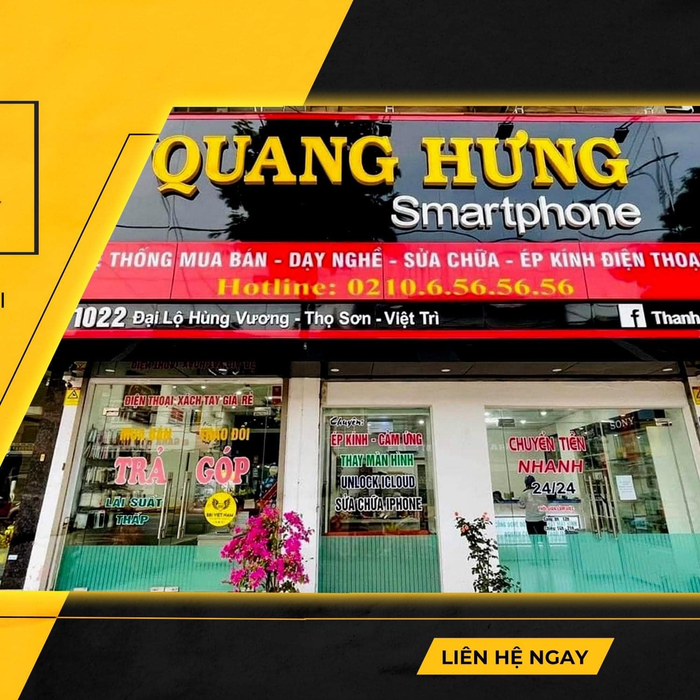 Hình ảnh thực tế dịch vụ tại Quang Hưng Mobile