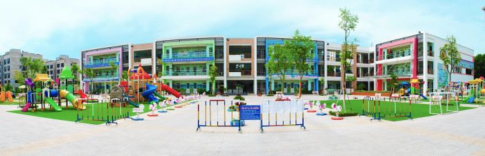 Không gian học tập hiện đại tại Trường Mầm Non Chất Lượng Cao Đô Thị Việt Hưng