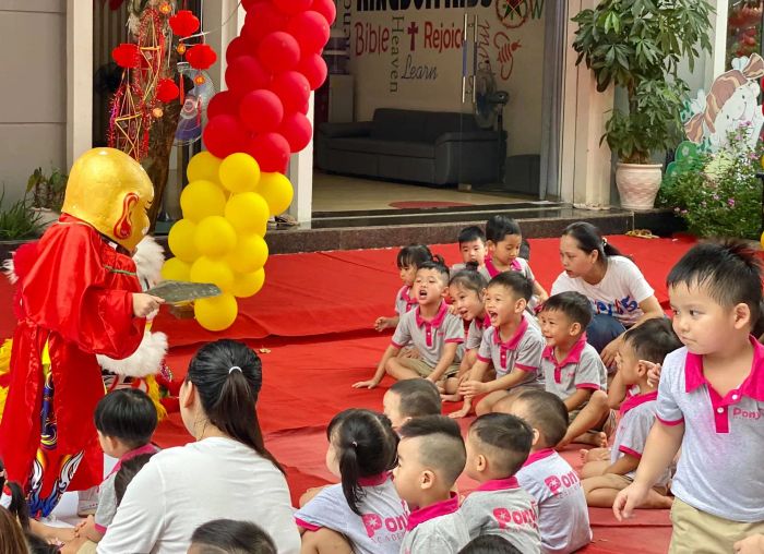 Khu vui chơi sáng tạo tại Trường Mầm Non Pony Academy