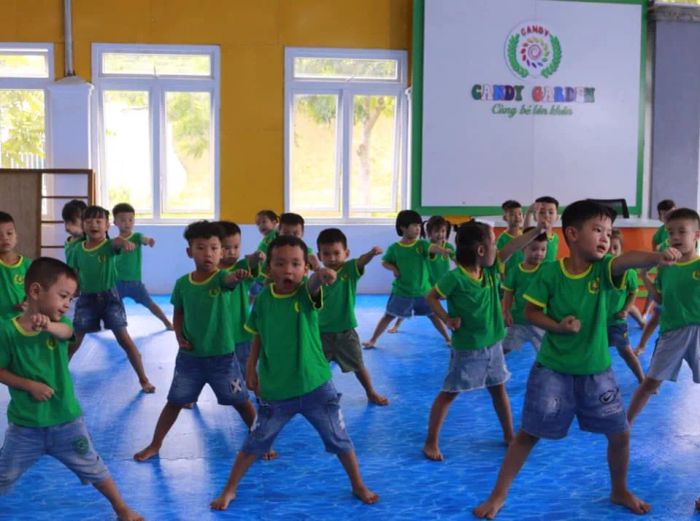 Hình ảnh cơ sở vật chất hiện đại tại Trường Mầm Non Candy