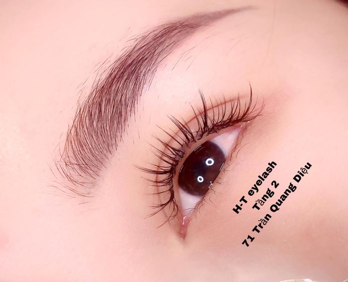 Tác phẩm nối mi nghệ thuật tại Huệ Nail