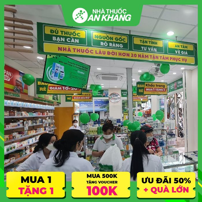 Không gian hiện đại đạt chuẩn tại Nhà Thuốc An Khang