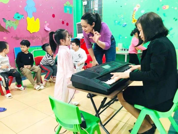 Không gian học tập hiện đại tại Mầm non Song ngữ Aplus - Ảnh 1