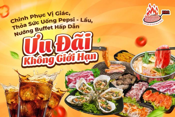 Lẩu Nướng Pandora - Hình ảnh chân thực về bữa tiệc nướng lẩu đẳng cấp