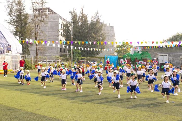 Không gian học tập vui chơi tại Mầm Non Bồ Công Anh