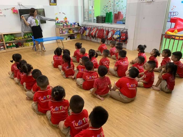 Không gian học tập Montessori đạt chuẩn tại Tuổi Thơ