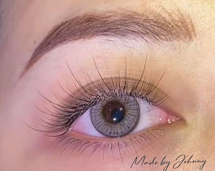Tác phẩm nghệ thuật nối mi tại Johnny Nail Quảng Ngãi