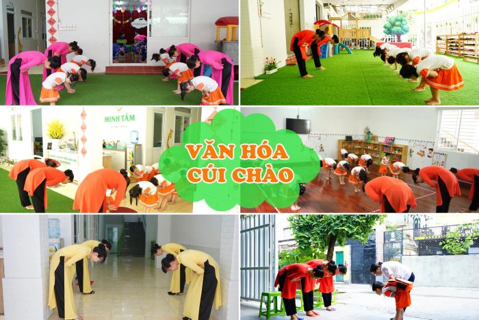 Không gian giáo dục nhân cách tại Mầm Non Minh Tâm