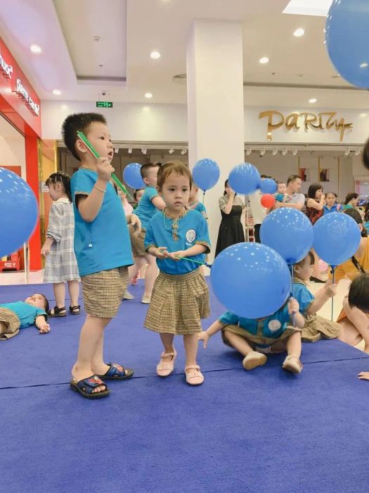 Hình ảnh không gian học tập tại Trường Mầm Non Smart Montessori Tuyên Quang