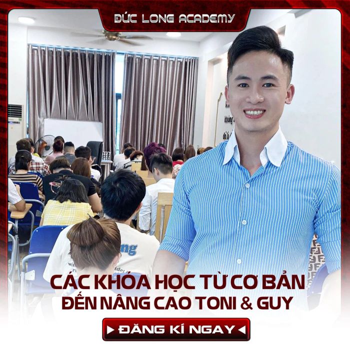 Học viên thực hành cùng giảng viên tại Đức Long Academy