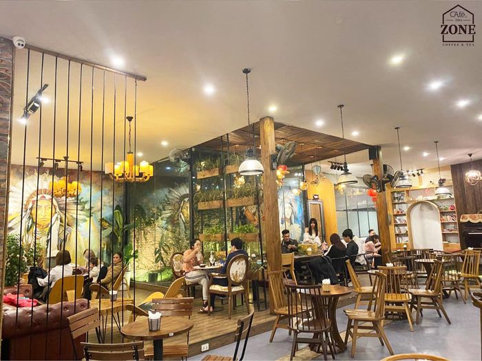 Tiểu cảnh thiên nhiên độc đáo tại ZONE Cafe