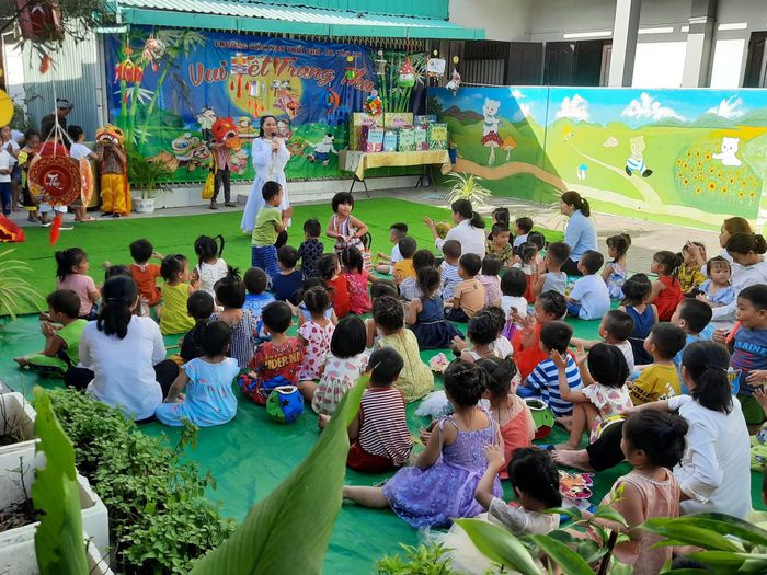 Những khoảnh khắc vui chơi đáng nhớ của bé tại Trường Mầm Non Tuổi Thơ