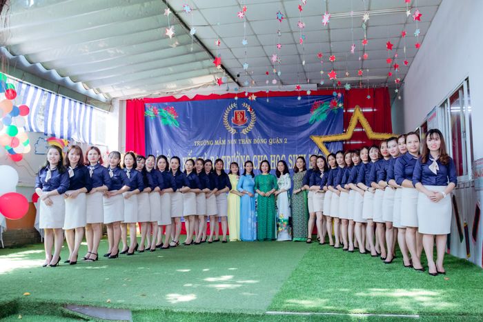 Hình ảnh lớp học hiện đại tại Trường Mầm Non Thần Đồng Q2