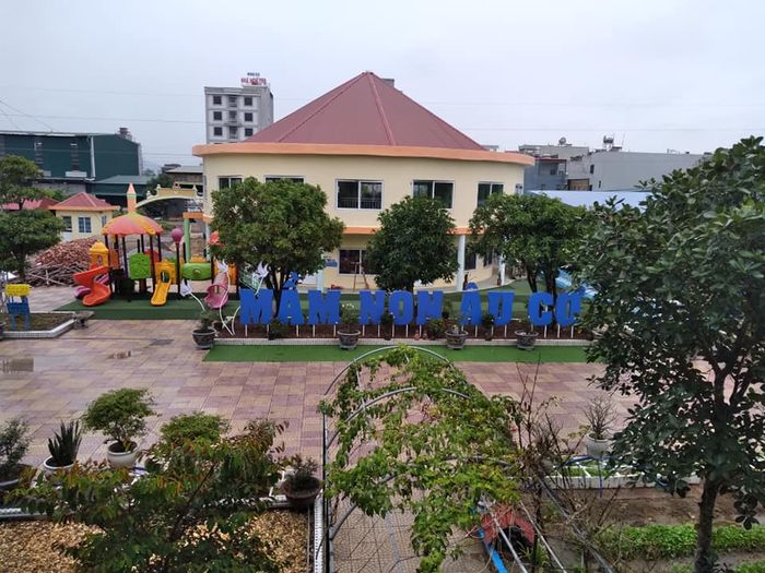 Những khoảnh khắc vui chơi hồn nhiên tại Mầm non Âu Cơ