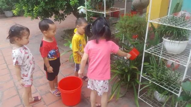 Cơ sở vật chất hiện đại tại Mầm non Thị trấn Vôi