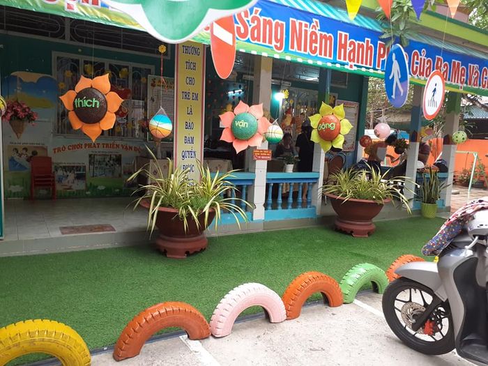 Hình ảnh sinh động về môi trường học tập tại Trường mầm non Phương Đông