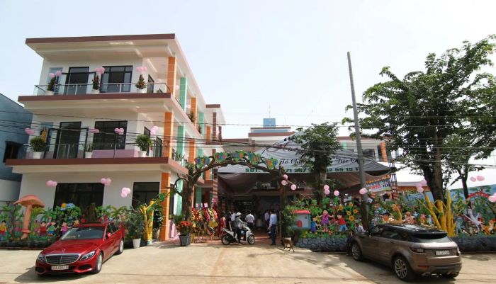 Không gian học tập sáng tạo tại Trường Mầm Non Khai Tâm