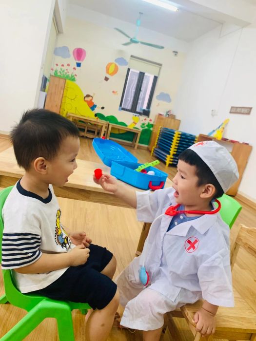 Hoạt động vui chơi và học tập đầy hứng khởi của các bé tại Vườn Tài Năng