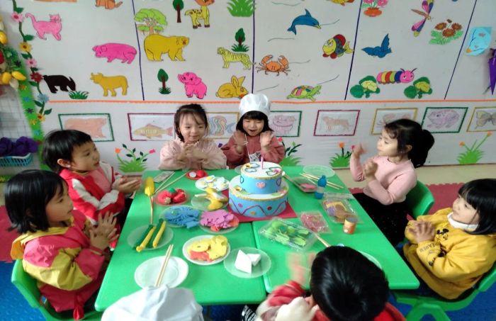 Không gian học tập hiện đại tại Mầm non Tân Hưng
