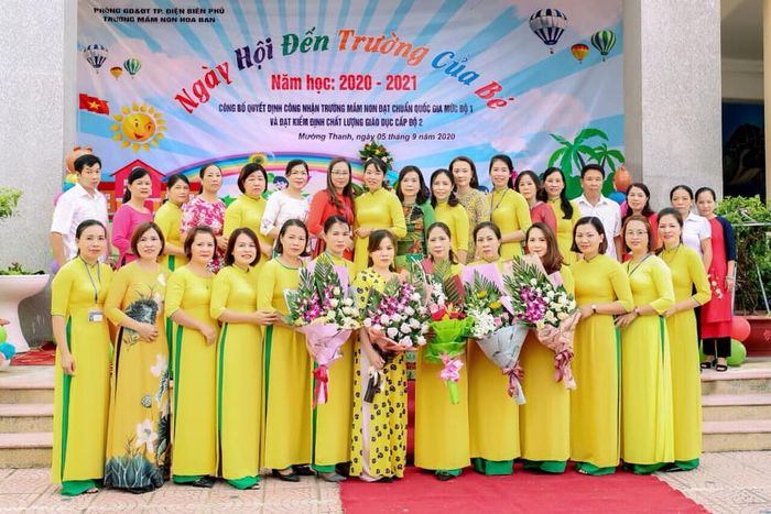Không gian học tập đầy sắc màu tại Trường Mầm non Hoa Ban