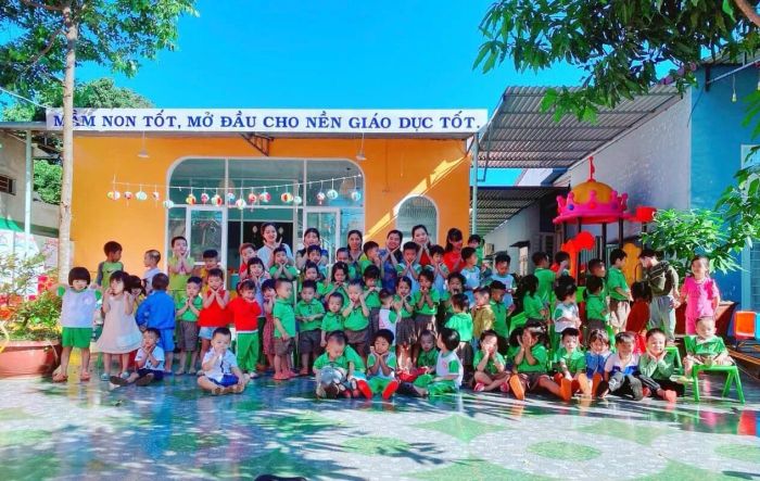 Hình ảnh Trường Mầm non tư thục Cầu Vồng - không gian học tập lý tưởng