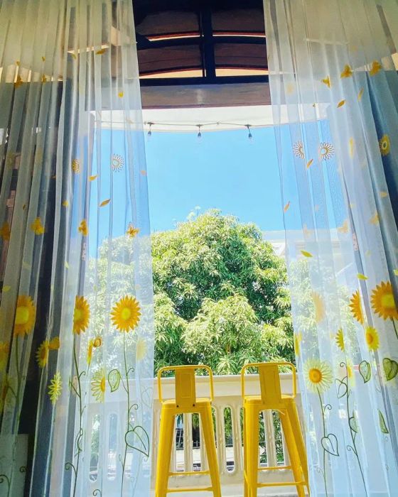 Không gian ngập nắng tại Nắng Homestay