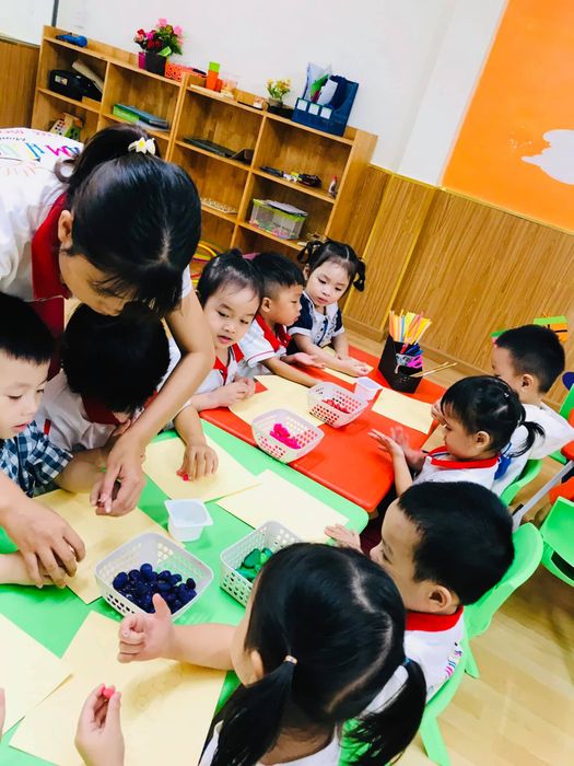 Không gian xanh mát lý tưởng tại Dream House Montessori