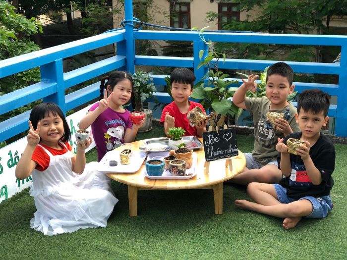 Không gian học tập và vui chơi tại Hệ Thống Trường Mầm Non Thăng Long Kidsmart