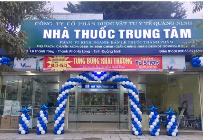 Nhà thuốc Trung Tâm (Công ty Cổ Phần Dược VTYT Quảng Ninh) ảnh 1