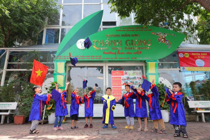 Hình ảnh Trường Mầm non Thánh Gióng - Không gian học tập hiện đại