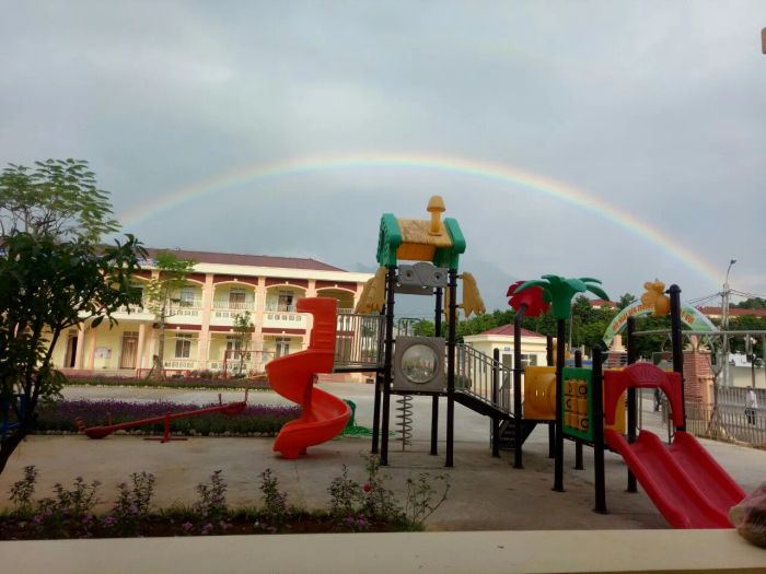 Không gian học tập Montessori tại Trường Mầm Non Đông Phong