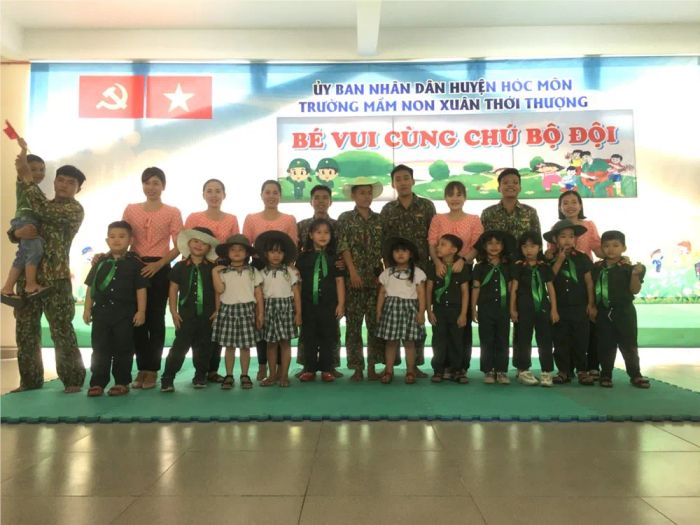 Hình ảnh Trường Mầm non Xuân Thới Thượng - Không gian học tập tràn đầy năng lượng
