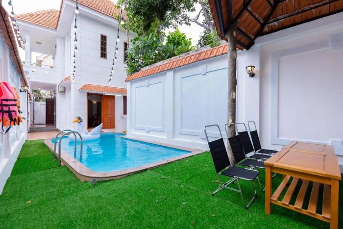 Không gian biệt thự sang trọng tại Lùn Villa