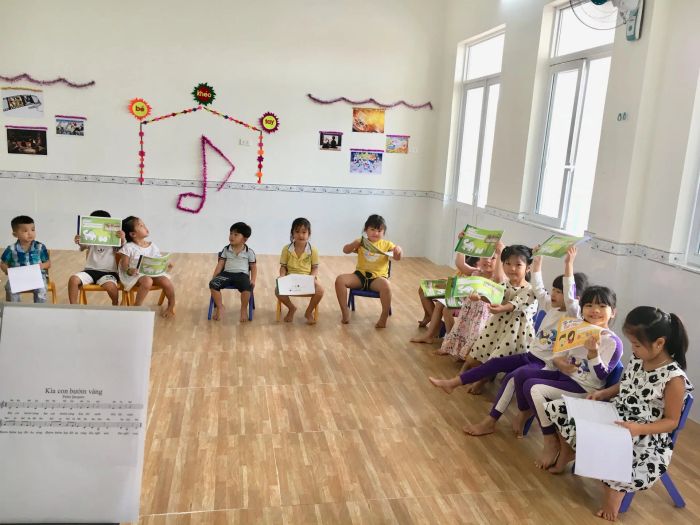 Không gian học tập sáng tạo tại Trường Mầm Non Duy Phương
